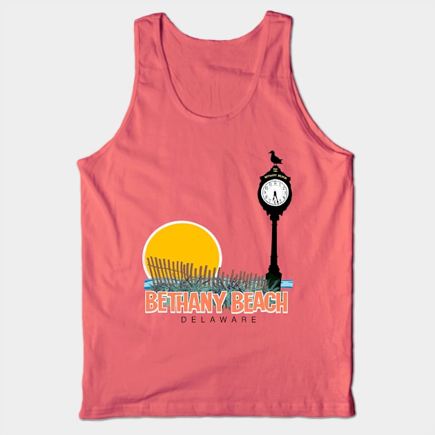 Bethany Beach Clock Tank Top by BETHANY BEACH